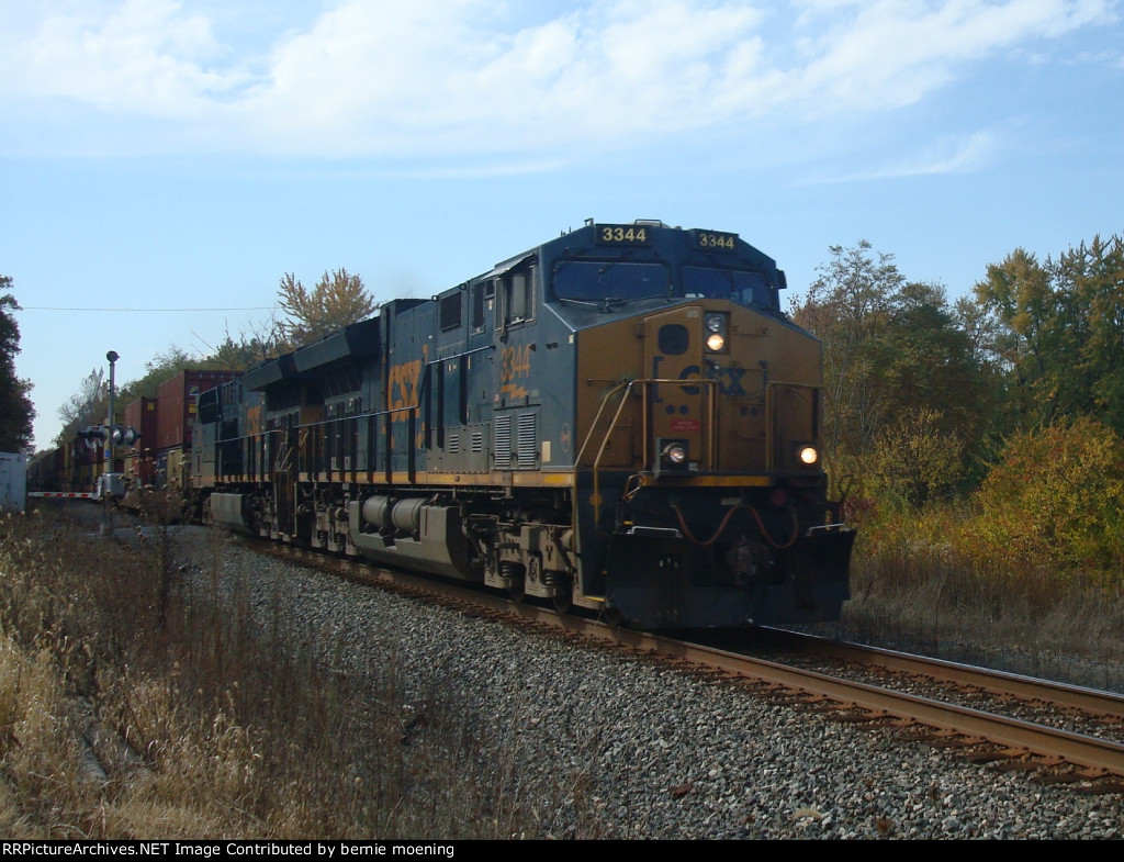 CSX heading north